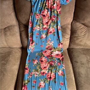 Lilly Pulitzer for Target Pink Floral Maxi Dress